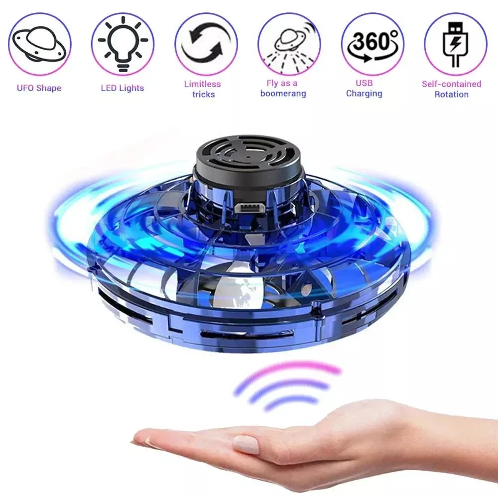 UFO Spinner LED Light Stunt Toy