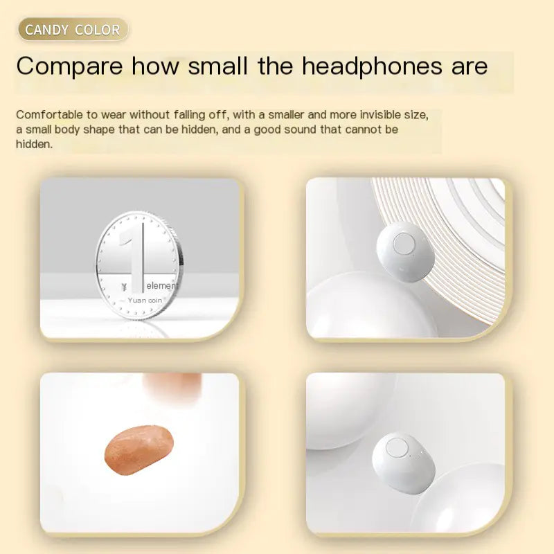 Mini Pro4SS Wireless Bluetooth Earbuds