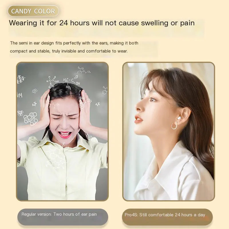 Mini Pro4SS Wireless Bluetooth Earbuds