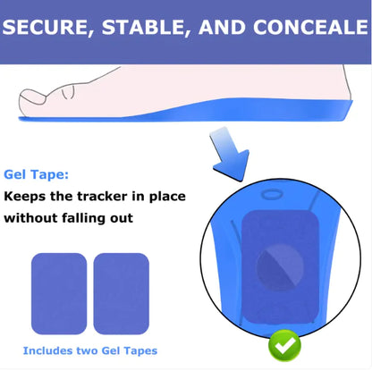 Comfortable Air Tag Cushion PU Foam Insoles