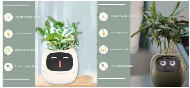 Smart Grow Planter with AI Expressions