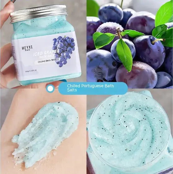 Natural Body Bath Salt Exfoliating Cream