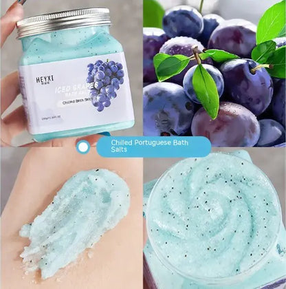 Natural Body Bath Salt Exfoliating Cream