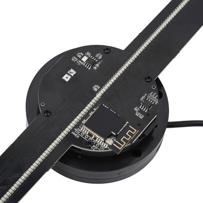3D Hologram Display Fan with 224 LED Light Beads