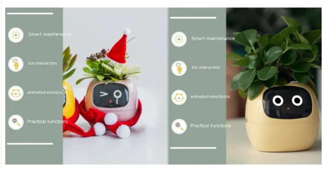 Smart Grow Planter with AI Expressions