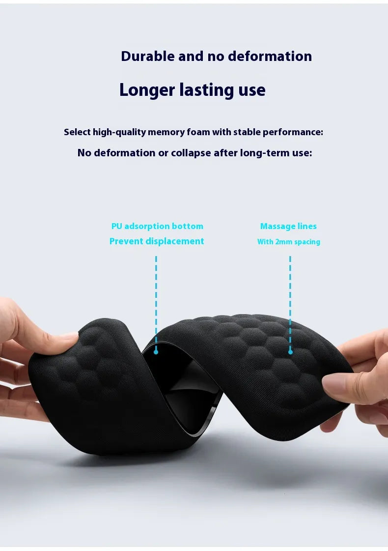 Ergonomic Memory Foam Wrist Pad