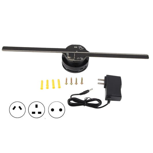 3D Hologram Display Fan with 224 LED Light Beads