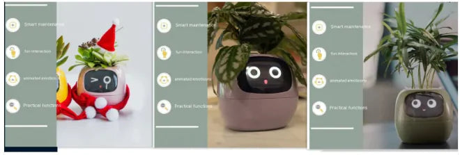 Smart Grow Planter with AI Expressions