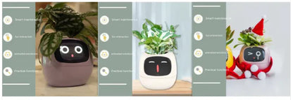Smart Grow Planter with AI Expressions