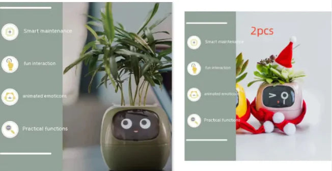 Smart Grow Planter with AI Expressions