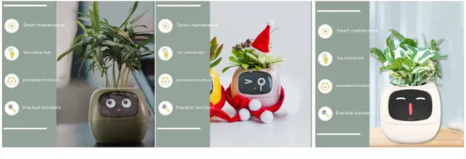 Smart Grow Planter with AI Expressions