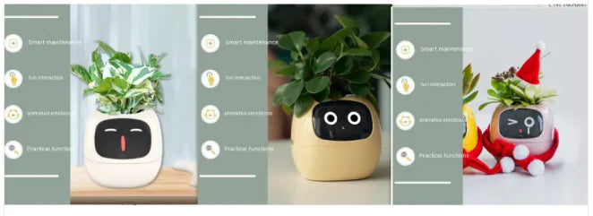 Smart Grow Planter with AI Expressions