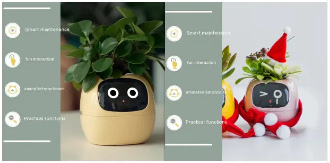 Smart Grow Planter with AI Expressions