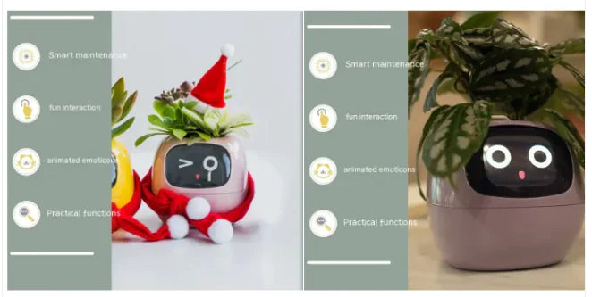 Smart Grow Planter with AI Expressions