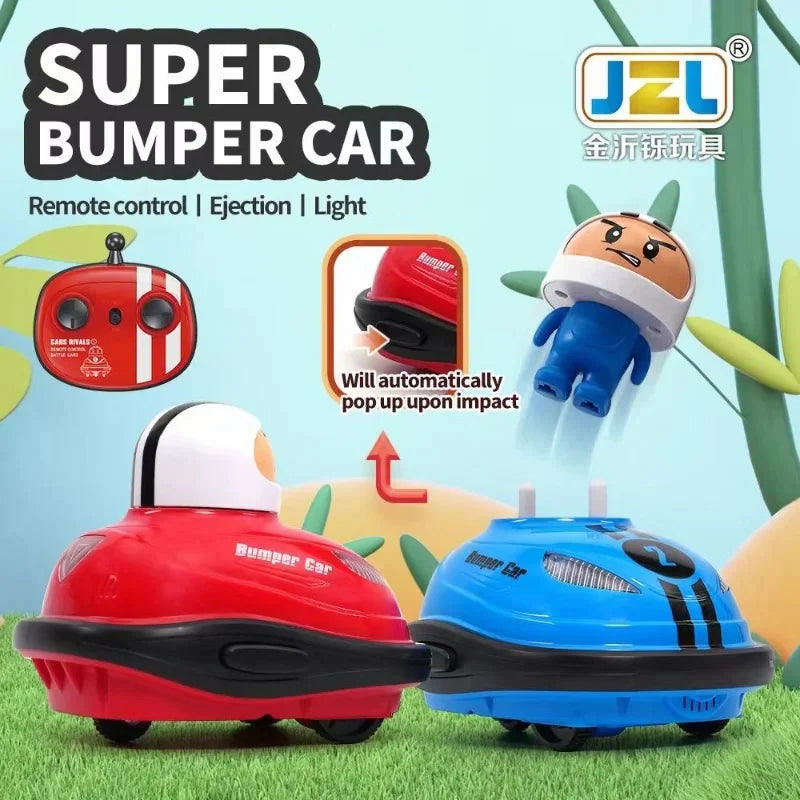 Pop-Up Doll Bumper Car Toy