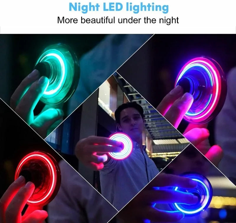 UFO Spinner LED Light Stunt Toy