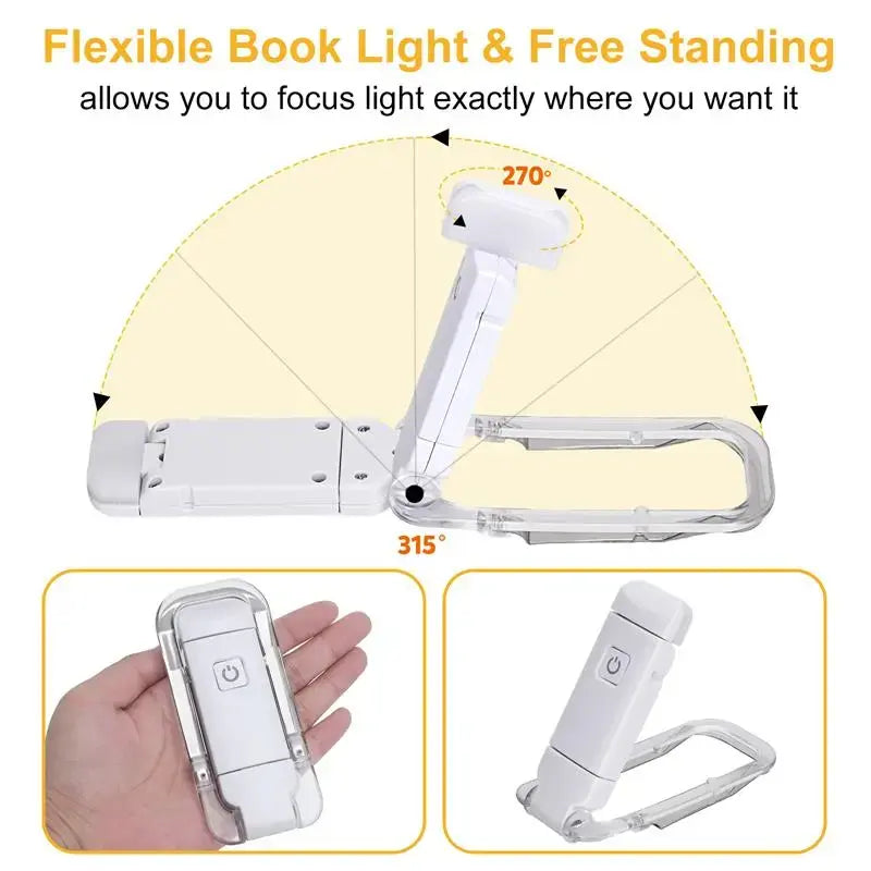 USB Rechargeable LED Book Light