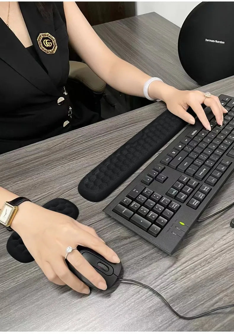 Ergonomic Memory Foam Wrist Pad