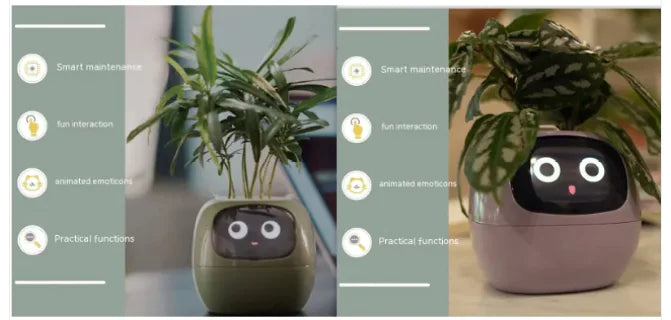 Smart Grow Planter with AI Expressions
