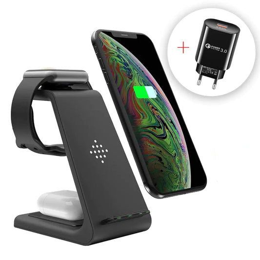 3 in 1 Wireless Charger Stand for iPhone