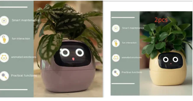Smart Grow Planter with AI Expressions