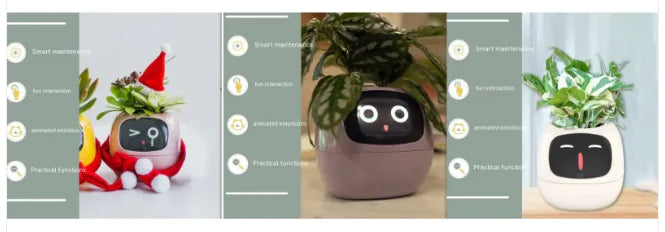 Smart Grow Planter with AI Expressions