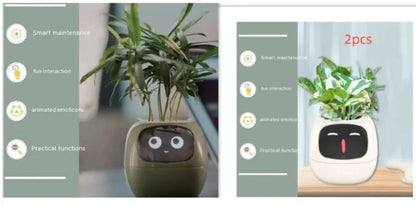Smart Grow Planter with AI Expressions