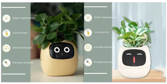 Smart Grow Planter with AI Expressions
