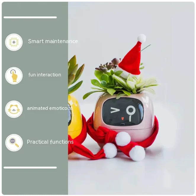 Smart Grow Planter with AI Expressions