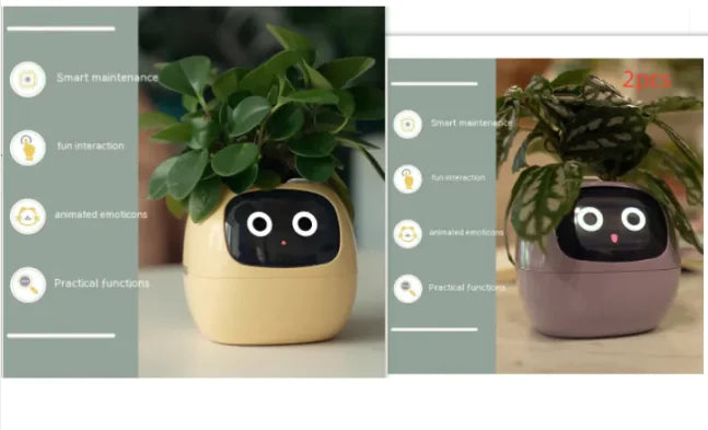 Smart Grow Planter with AI Expressions